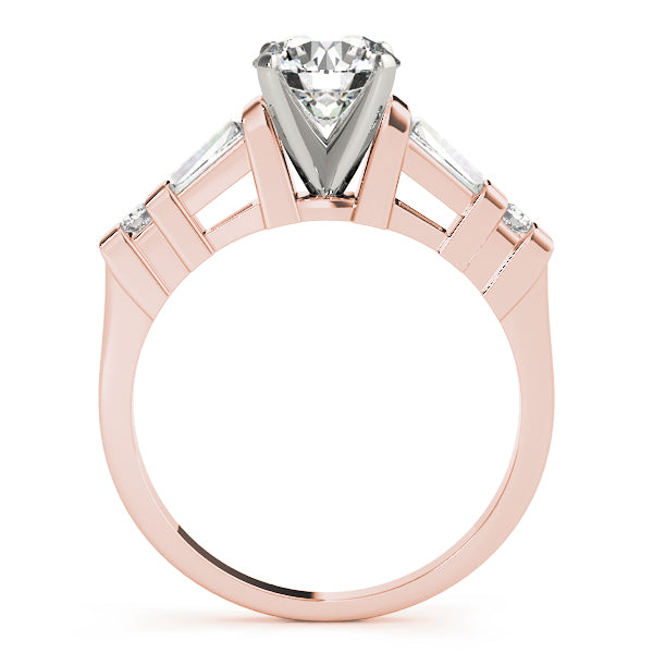 Tapered Baguette Diamond Engagement Ring (1/2 ct. tw.)