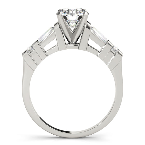 Tapered Baguette Diamond Engagement Ring (1/2 ct. tw.)