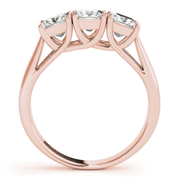 Classic Three-Stone Diamond Engagement Ring