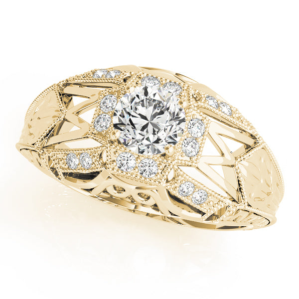Vintage Tessere Diamond Engagement Ring (1/6 ct. tw.)