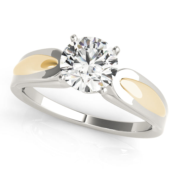 Classic Simple Solitaire Diamond Engagement Ring