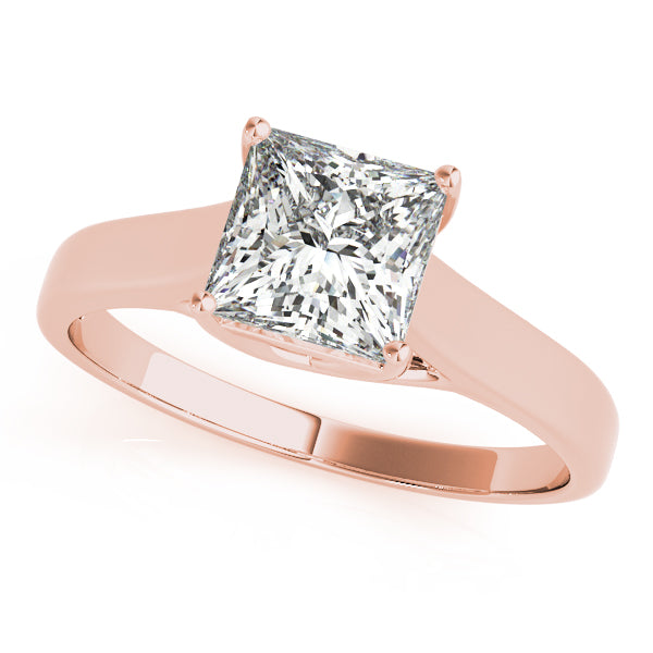 Classic Four-Prong Solitaire Engagement Ring