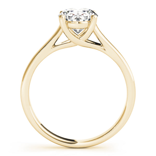 Classic Four-Prong Solitaire Diamond Engagement Ring