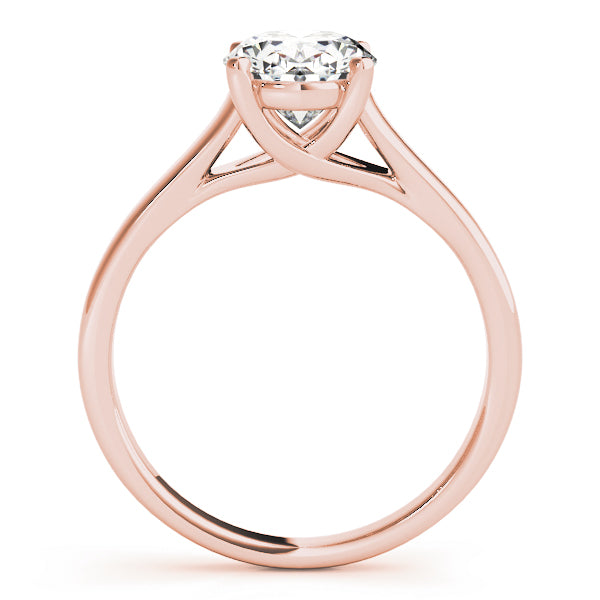 Classic Four-Prong Solitaire Diamond Engagement Ring