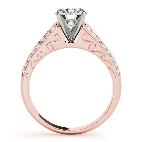 Pavé Diamond Engagement Ring (1/4 ct. tw.)