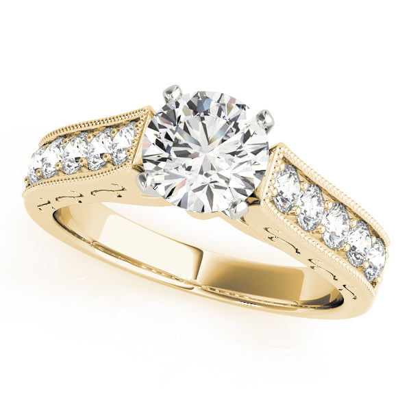 Channel-Set Diamond Engagement Ring (1/3 ct. tw.)