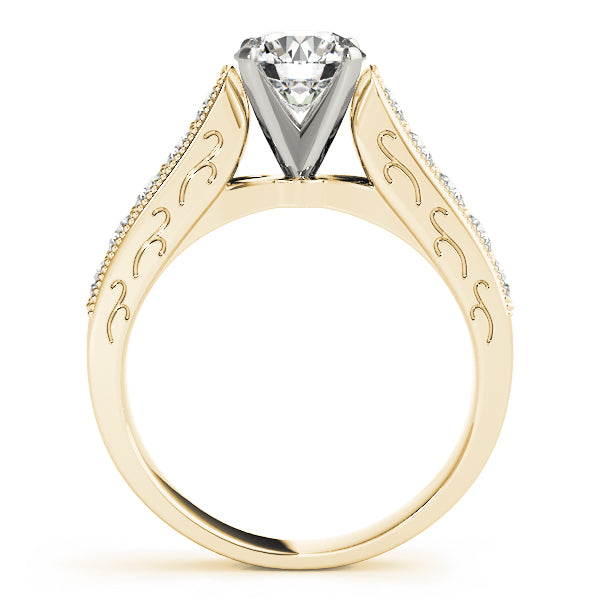 Channel-Set Diamond Engagement Ring (1/3 ct. tw.)