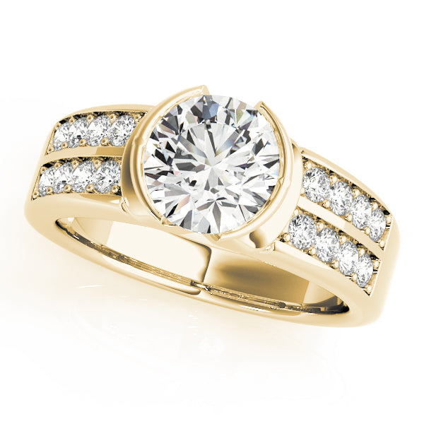 Channel-Set Diamond Engagement Ring (1/3 ct. tw.)
