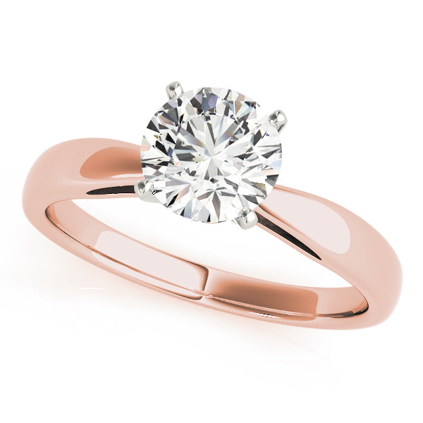 Classic Four-Prong Solitaire Engagement Ring