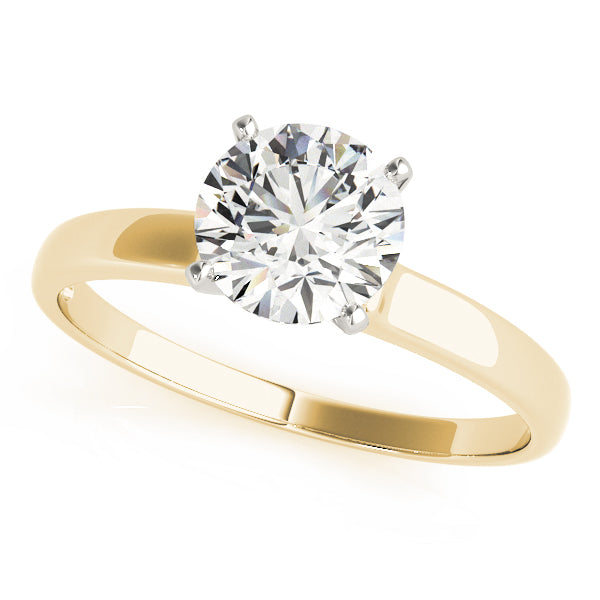 Classic Four-Prong Solitaire Engagement Ring