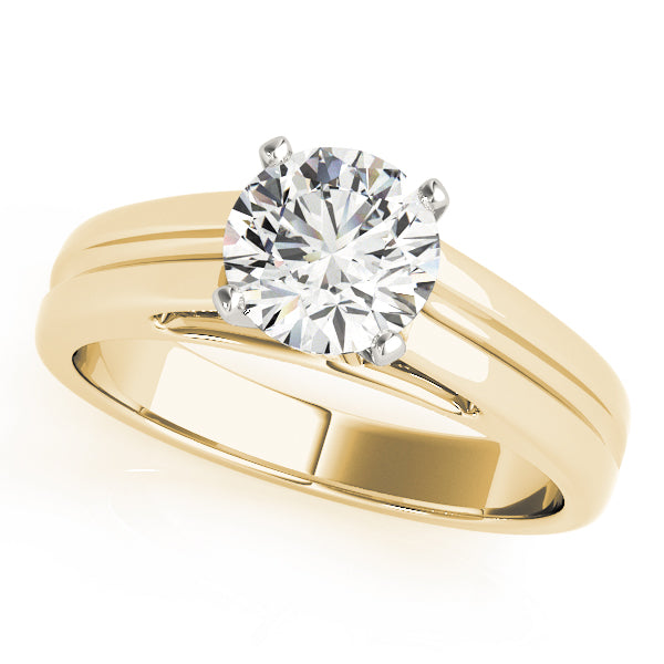 Classic Four-Prong Solitaire Engagement Ring