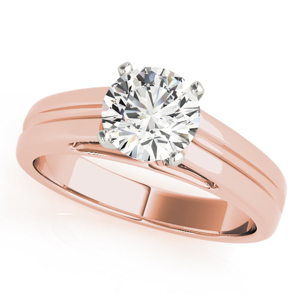 Classic Four-Prong Solitaire Engagement Ring