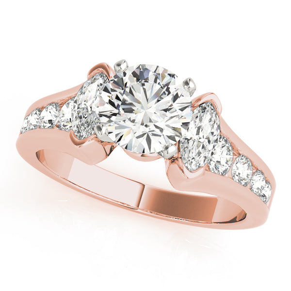 Graduated Three-Stone Diamond Engagement Ring (7/8 ct. tw.)