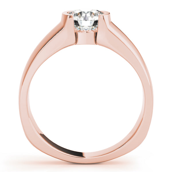 Modern Bezel Engagement Ring