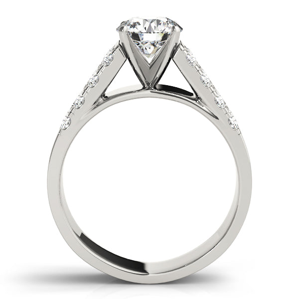 Double Row Prong-Set Diamond Engagement Ring (1/2 ct. tw.)