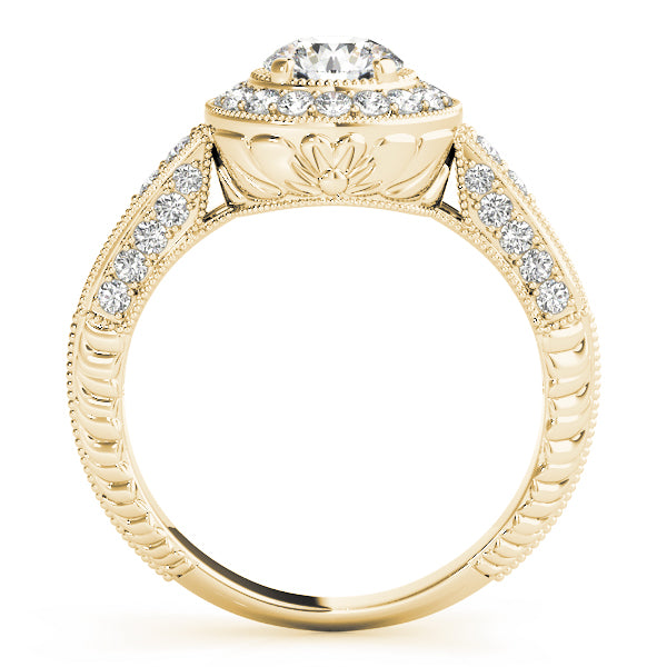 Halo Pavé Diamond Engagement Ring (1 7/8 ct. tw.)