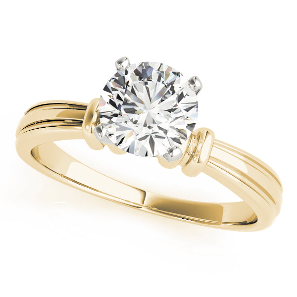 Classic Four-Prong Solitaire Engagement Ring