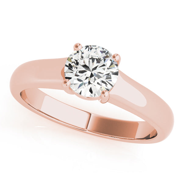 Classic Four-Prong Solitaire Engagement Ring