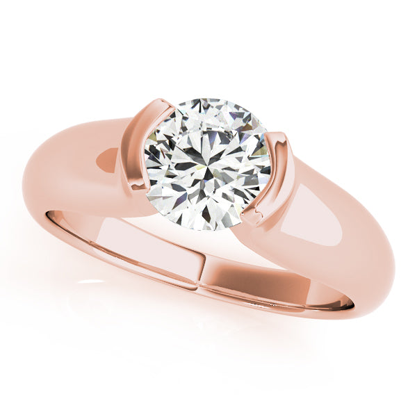 Modern Bezel Engagement Ring