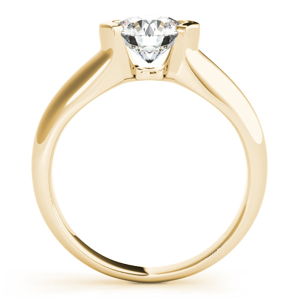 Modern Bezel Engagement Ring