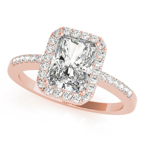 Classic Halo Diamond Engagement Ring (1/3 ct. tw.)