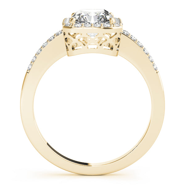 Classic Halo Diamond Engagement Ring (1/4 ct. tw.)