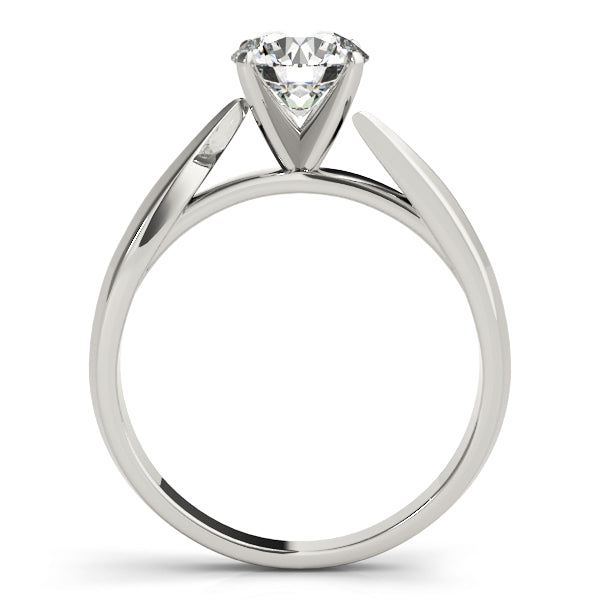 Split Shank Solitaire Engagement Ring