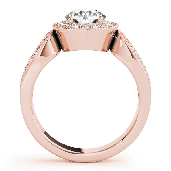 Vintage Halo Diamond Engagement Ring (1/3 ct. tw.)