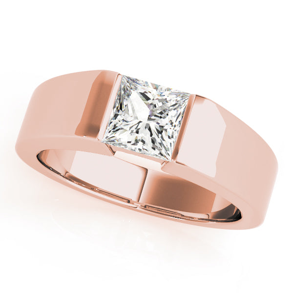 Modern Wide Bezel Diamond Engagement Ring (1 1/3 ct. tw.)