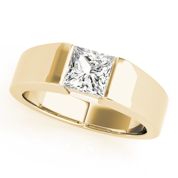 Modern Wide Bezel Diamond Engagement Ring (1 1/3 ct. tw.)