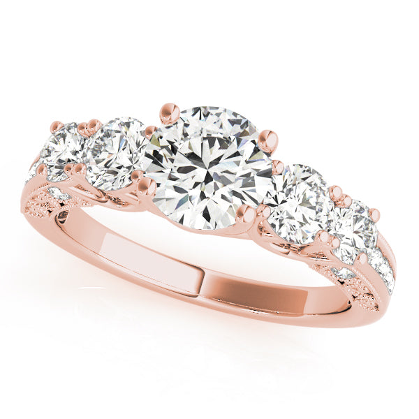 Graduated Five-Stone Diamond Engagement Ring (7/8 ct. tw.)