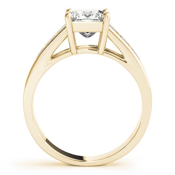 Channel-Set Princess Diamond Engagement Ring (5/8 ct. tw.)