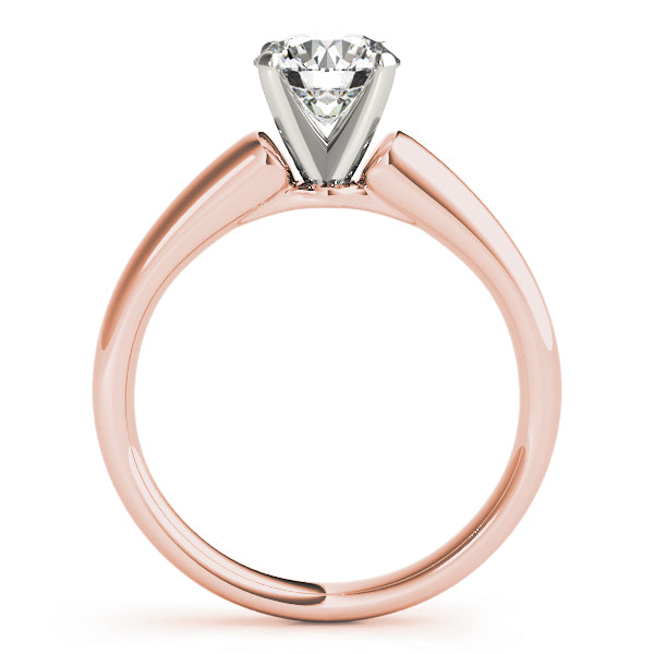 Classic Four-Prong Solitaire Diamond Engagement Ring