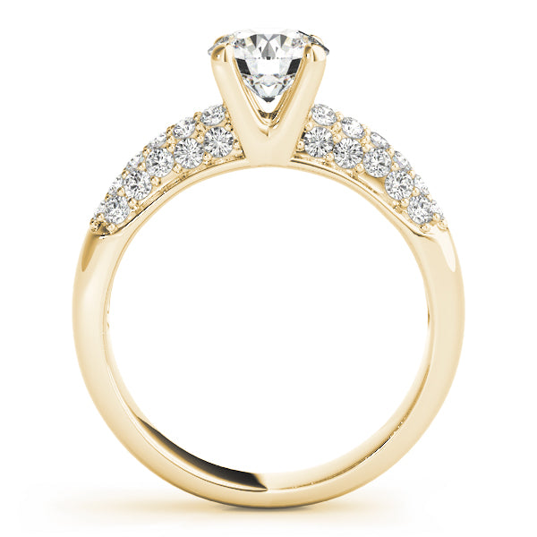 Pavé Diamond Engagement Ring (1/2 ct. tw.)