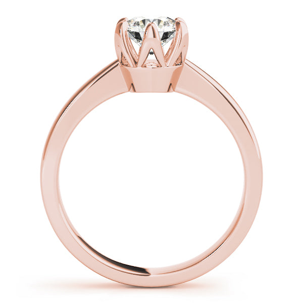 Classic Six-Prong Solitaire Diamond Engagement Ring