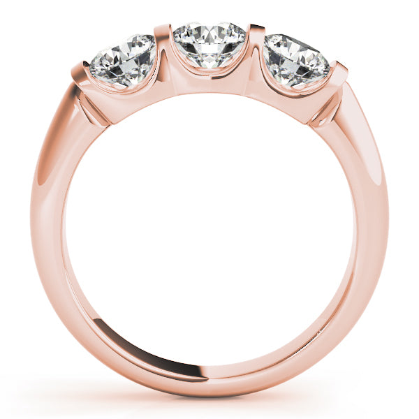 Classic Three-Stone Diamond Engagement Ring