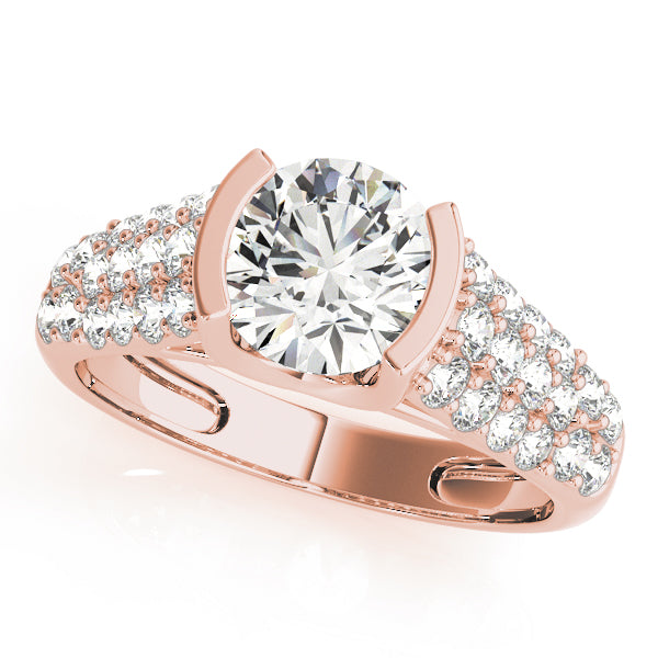 Riviera Pavé Diamond Engagement Ring (5/8 ct. tw.)
