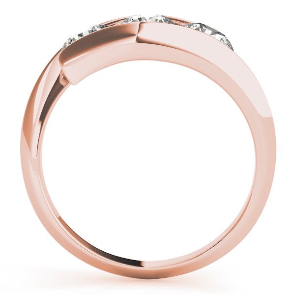 Bypass Three-Stone Diamond Engagement Ring (1/2 ct. tw.)