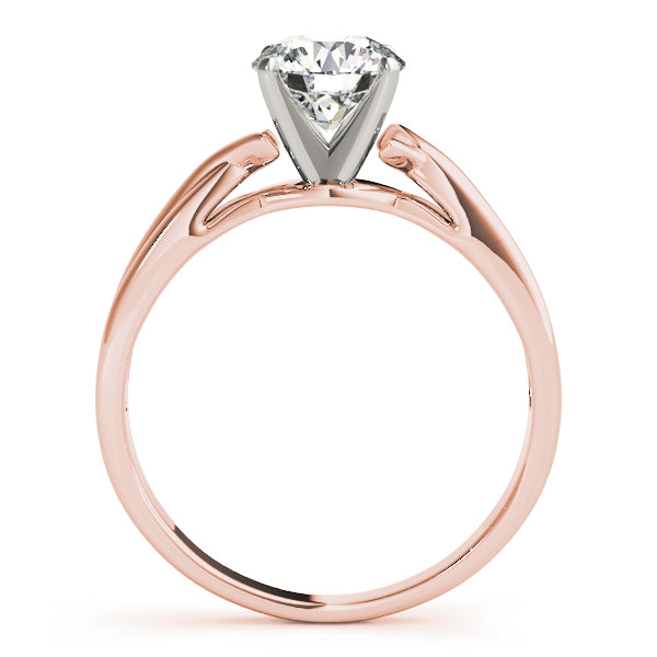 Classic Split-Shank Solitaire Engagement Ring