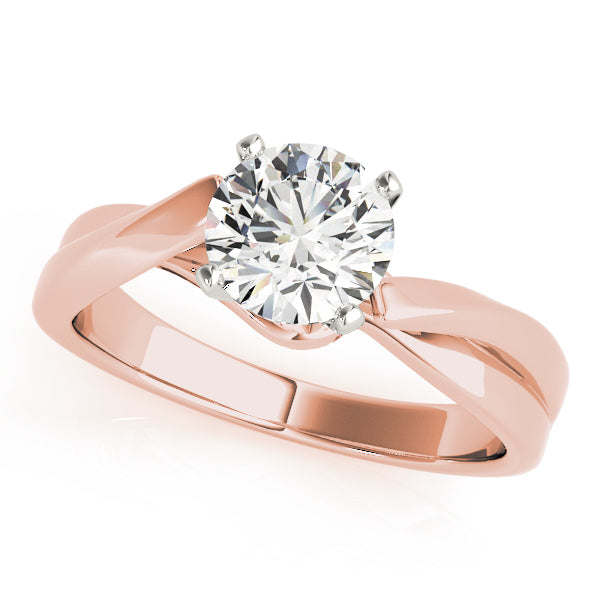 Classic Twist Solitaire Engagement Ring