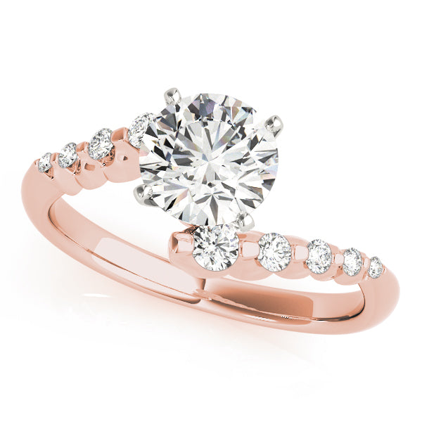 Graduated Diamond Engagement Ring in Multiple metals (1/4 ct. tw.)
