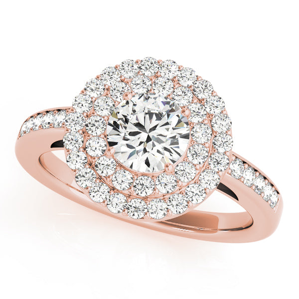 Double Halo Diamond Engagement Ring (7/8 ct. tw.)