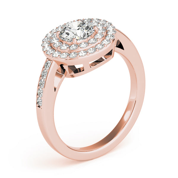 Double Halo Diamond Engagement Ring (7/8 ct. tw.)