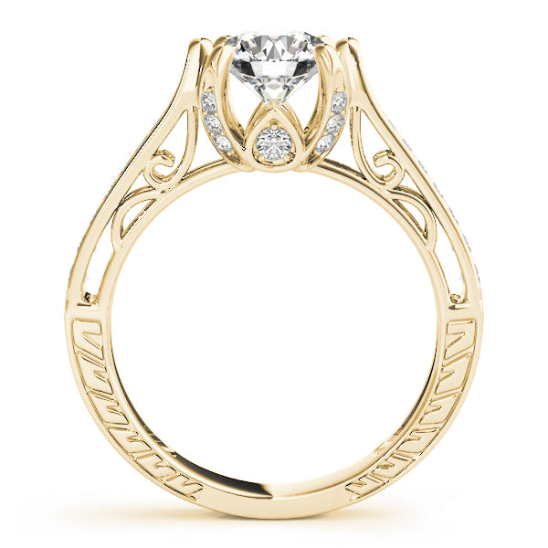 Channel-Set Diamond Engagement Ring (1/4 ct. tw.)