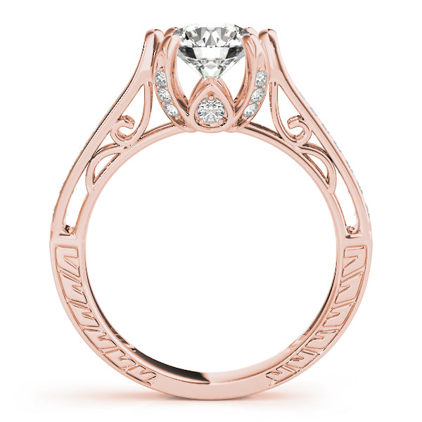 Channel-Set Diamond Engagement Ring (1/4 ct. tw.)