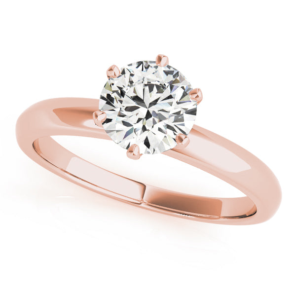 Classic Six-Prong Solitaire Engagement Ring