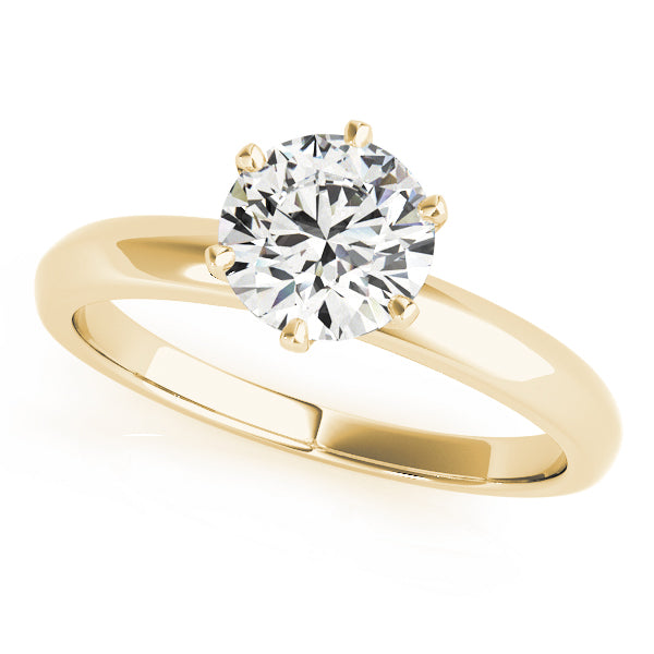 Classic Six-Prong Solitaire Engagement Ring