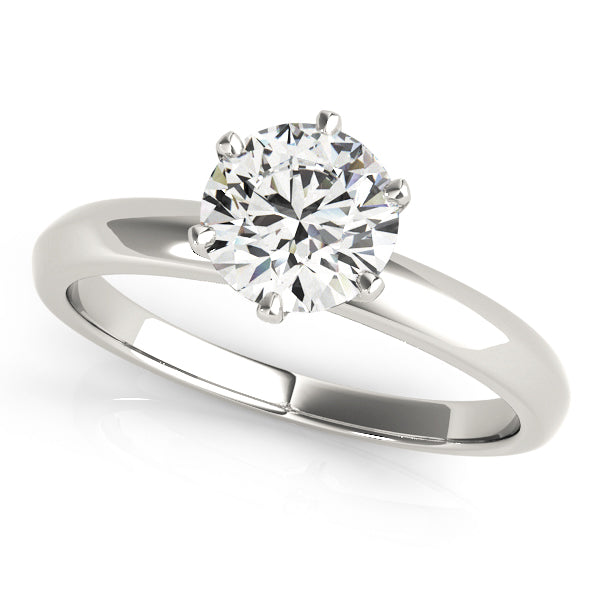 Classic Six-Prong Solitaire Engagement Ring