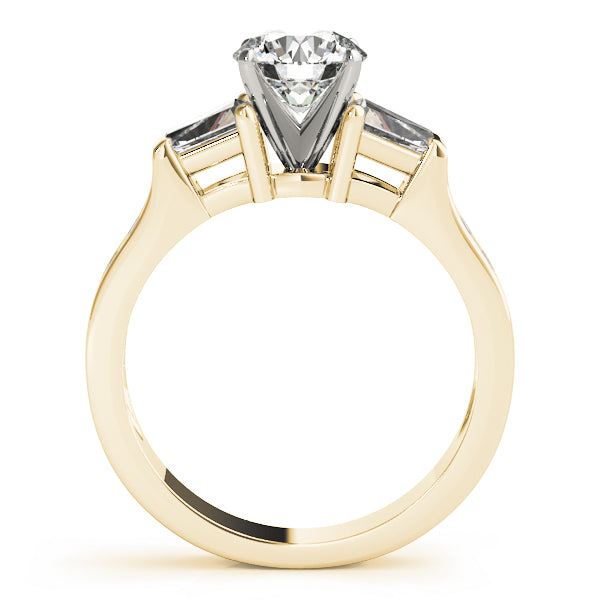 Tapered Baguette Diamond Three-Stone Engagement Ring (7/8 ct. tw.)