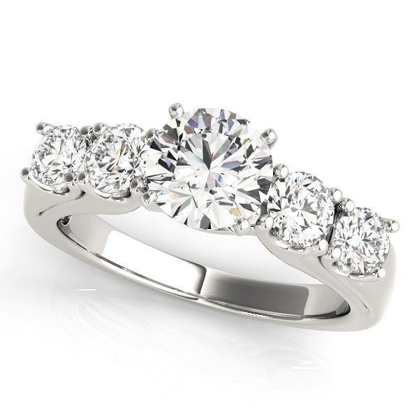 Graduated Five-Stone Diamond Engagement Ring (7/8 ct. tw.)